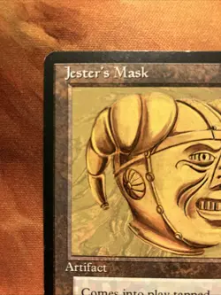 MTG Jester's Mask Ice Age Lightly Played Condition Rare Artifact Vintage!!! - Image 3