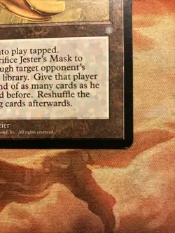 MTG Jester's Mask Ice Age Lightly Played Condition Rare Artifact Vintage!!! - Image 5