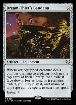 Dream-Thief's Bandana x1 - Commander: Outlaws of Thunder Junction - NM-Mint, Eng - Image 1