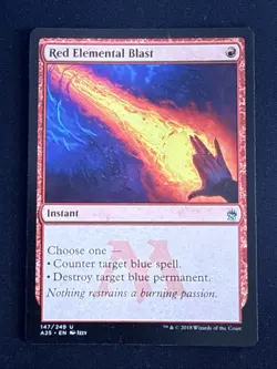 1x Red Elemental Blast (147) Masters 25 LP MTG Magic the Gathering x1 MKE - Image 1