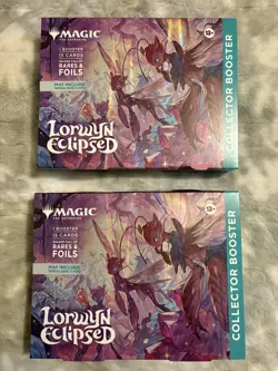 Lot of 2 - Magic: The Gathering Lorwyn Eclipsed Collector Booster Factory Sealed - Image 1