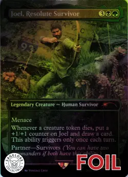 MTG Joel, Resolute Survivor (2198) | NM Foil | Secret Lair Last of Us {SLD} - Image 1
