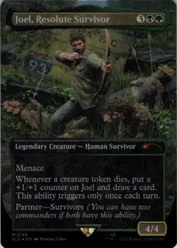 MTG Joel, Resolute Survivor (2198) | NM Foil | Secret Lair Last of Us {SLD} - Image 2