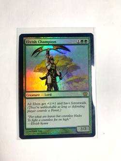 MTG - Elvish Champion - Eighth Edition - Near Mint FOIL - Image 1
