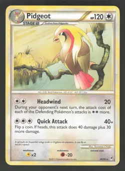 Pidgeot 30/95 Pokemon TCG Call of Legends LP - Image 1