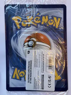 Pokemon Pikachu At The Museum Natural History Museum Jumbo Promo - Sealed - Image 2