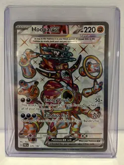 Pokemon TCG Hoopa ex 226/182 Full Art Ultra Rare Paradox Rift NM/M - Image 1