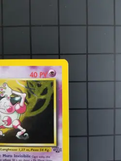 ITALIAN Mr. Mime 6/64 - Pokemon TCG Jungle Unlimited 2000 - Holo Rare LP - Image 2