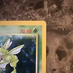 Pokemon TCG Scyther Jungle 10/64 Unlimited Holo Rare 1999 70 HP Basic - Image 4