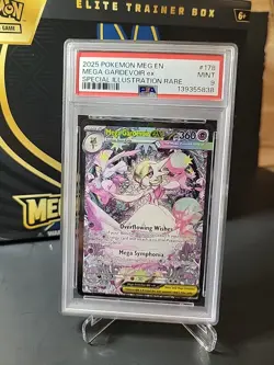 2025 POKEMON MEG EN-MEGA EVOLUTION #178 MEGA GARDEVOIR EX SIR PSA 9 - Image 2