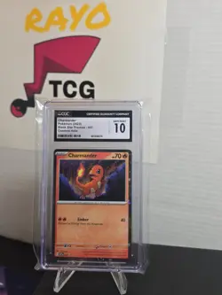 CGC 10 Charmander 047 Black Star Promo Cosmos Holo - Pokemon TCG - Image 1