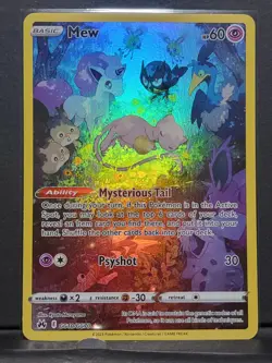 Pokemon TCG Mew GG10/GG70 Galarian Gallery Crown Zenith Holo NM - Image 1