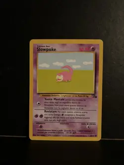 Slowpoke 55/62 - Regular SPANISH - Fossil - Pokemon TCG - LP+ - Image 1