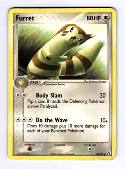 Furret Legend Maker #33 (2006) Uncommon MP Pokemon - Image 1