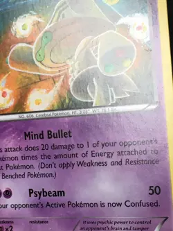 Pokemon Beheeyem 74/162 XY BREAKthrough Regular Uncommon LP Tomokazu Komiya Art - Image 2