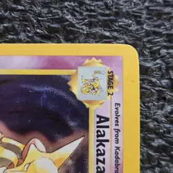 Alakazam 1/130 Base Set 2 Holo LP Pokemon - Image 4