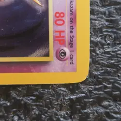 Alakazam 1/130 Base Set 2 Holo LP Pokemon - Image 5