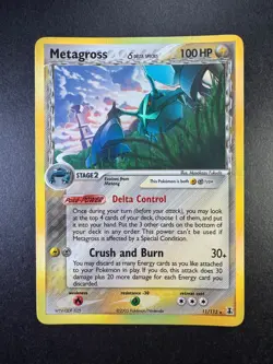 Pokemon Metagross Ex Delta Species 11/113 Holo 2005 TCG - Image 1