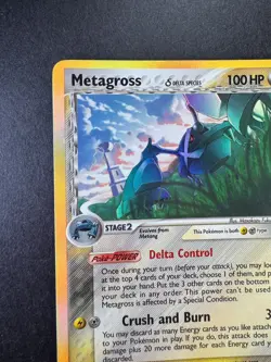 Pokemon Metagross Ex Delta Species 11/113 Holo 2005 TCG - Image 2