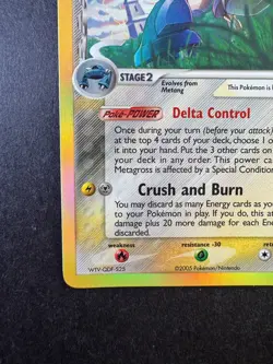 Pokemon Metagross Ex Delta Species 11/113 Holo 2005 TCG - Image 4