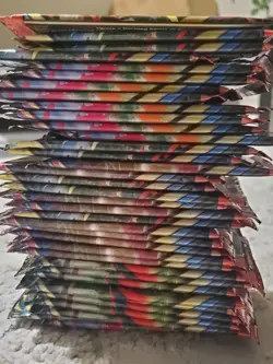 1 PHANTASMAL FLAMES POKEMON PACK FROM 36 PACK BOOSTER BOX SEALED GREAT PULL RATE - Image 4