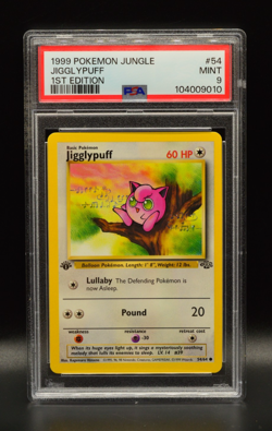 Jigglypuff 1st Edition 1999 Pokemon Jungle #54 WOTC PSA 9 Newly Graded - Image 1