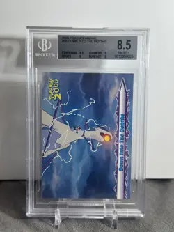 Pokemon Topps 2000 Movie Down Into the Depths 58 Bgs 8.5 - Image 1