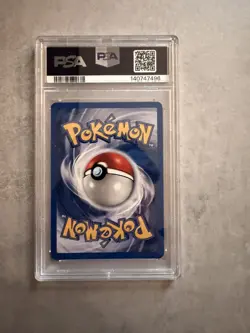 1999 POKEMON BASE SET UNLIMITED #11 NIDOKING-HOLO PSA 7 - Image 2