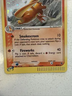 Charmeleon 2003 Pokemon EX Dragon Holo Secret Rare #99/97 NM (Pre Owned) - Image 3