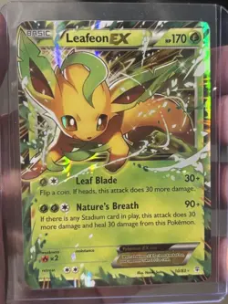 Pokemon TCG Leafeon EX 10/83 XY Generations Ultra Rare - Near Mint 10/83 - Image 1