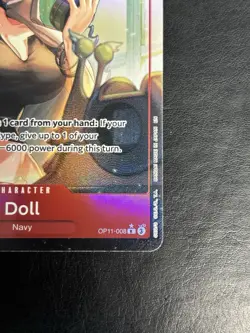2025 One Piece A Fist of Divine Speed Doll Alternate Art #OP11-008 - Image 4