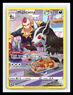 💥 Mightyena TG09/TG30 SWSH10: Astral Radiance Trainer Gallery Pokemon Holo - Image 1