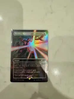 MTG - Flawless Maneuver - Foil - Captain America - Marvel - Secret Lair - Magic - Image 1