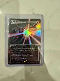 MTG - Flawless Maneuver - Foil - Captain America - Marvel - Secret Lair - Magic - Image 3