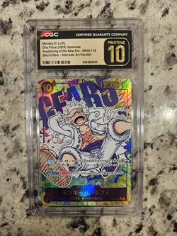 Op05-119 One Piece Awakening Of The New Era Monkey D Luffy- Alt Art Parallel - Image 2