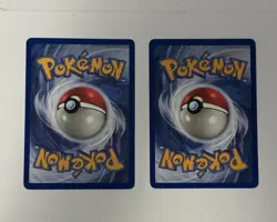 1999 Pokemon WOTC Fossil First Edition Psyduck /Golduck Non Holo Never Played - Image 2
