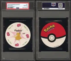 Psyduck Pokemon Card Rummy Playing Card Poker 6 Hearts 1999 WOTC Nintendo PSA 10 - Image 3