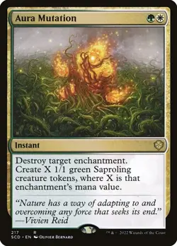 NM Aura Mutation, MTG, Starter Commander Deck, Magic the Gathering, 217 - Image 1