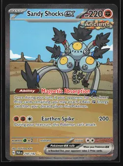 Sandy Shocks ex 250/182 Paradox Rift Special Illustration Rare Pokemon Card - Image 1