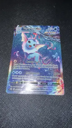 Vaporeon VMAX SWSH182 SWSH: Sword & Shield Promo Cards Holo - Image 1