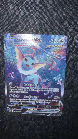 Vaporeon VMAX SWSH182 SWSH: Sword & Shield Promo Cards Holo - Image 2