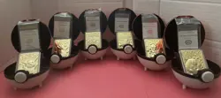 1999 Set Of 6 Pokemon 23k Gold Plated Cards W/ Boxes. Complete See Photos - Image 1