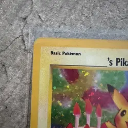 Pokemon Pikachu Celebrations Birthday Surprise 25th Anniversary Promo Card Holo - Image 2