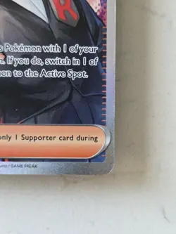 Team Rocket's Giovanni 238/182 Sv10: Destined Rivals Holo Pokemon Tcg Card Nm - Image 3