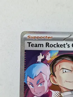Team Rocket's Giovanni 238/182 Sv10: Destined Rivals Holo Pokemon Tcg Card Nm - Image 4