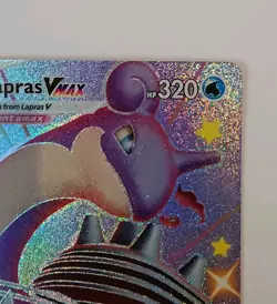 Pokemon Card TCG - Lapras VMAX SV111/SV122 - Shining Fates - Shiny Vault - NM - Image 4