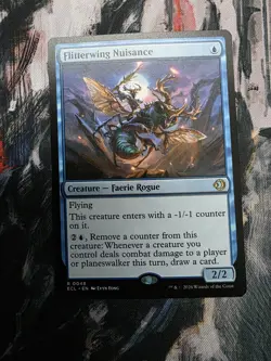NM Flitterwing Nuisance, MTG, Lorwyn Eclipsed, Magic the Gathering, 48 - Image 1