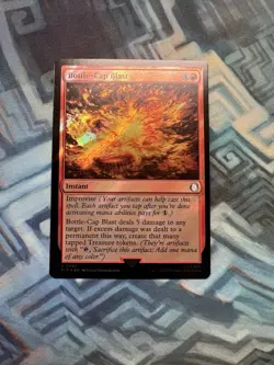 MTG Surge Foil Bottle-Cap Blast NM Unplayed Universes Beyond: Fallout - Image 2