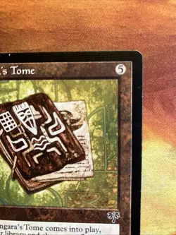 MTG Mangara's Tome Mirage Moderately Played Condition Artifact Vintage! - Image 4