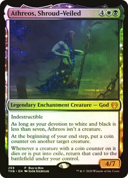 Athreos, Shroud-Veiled Foil promo Mtg Magic (Mint-Nm) - Image 1